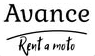 Haniotimoto rent a moto image logo